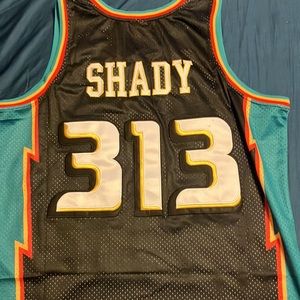 Mitchell And Ness SlimShady Detroit Pistons Jersey